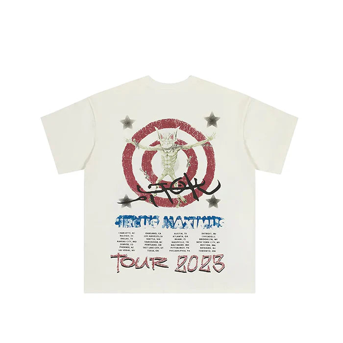 Travis Scott Utopia Circus Maximus Tour 3 Tee 'White'