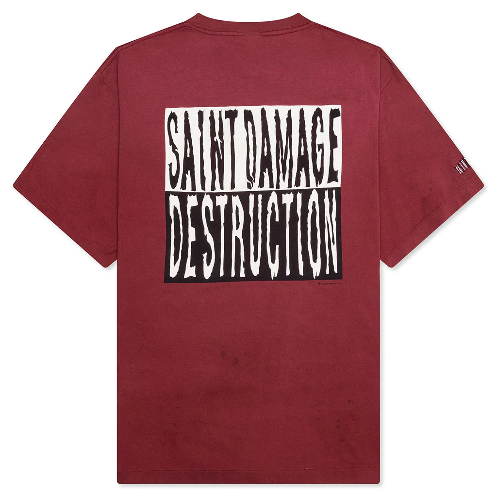 Saint Michael SAINT Damage Destruction T-Shirt