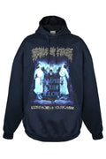 VETEMENTS Navy Cradle of Filth 'Vampire Cult' Oversized Hoodie