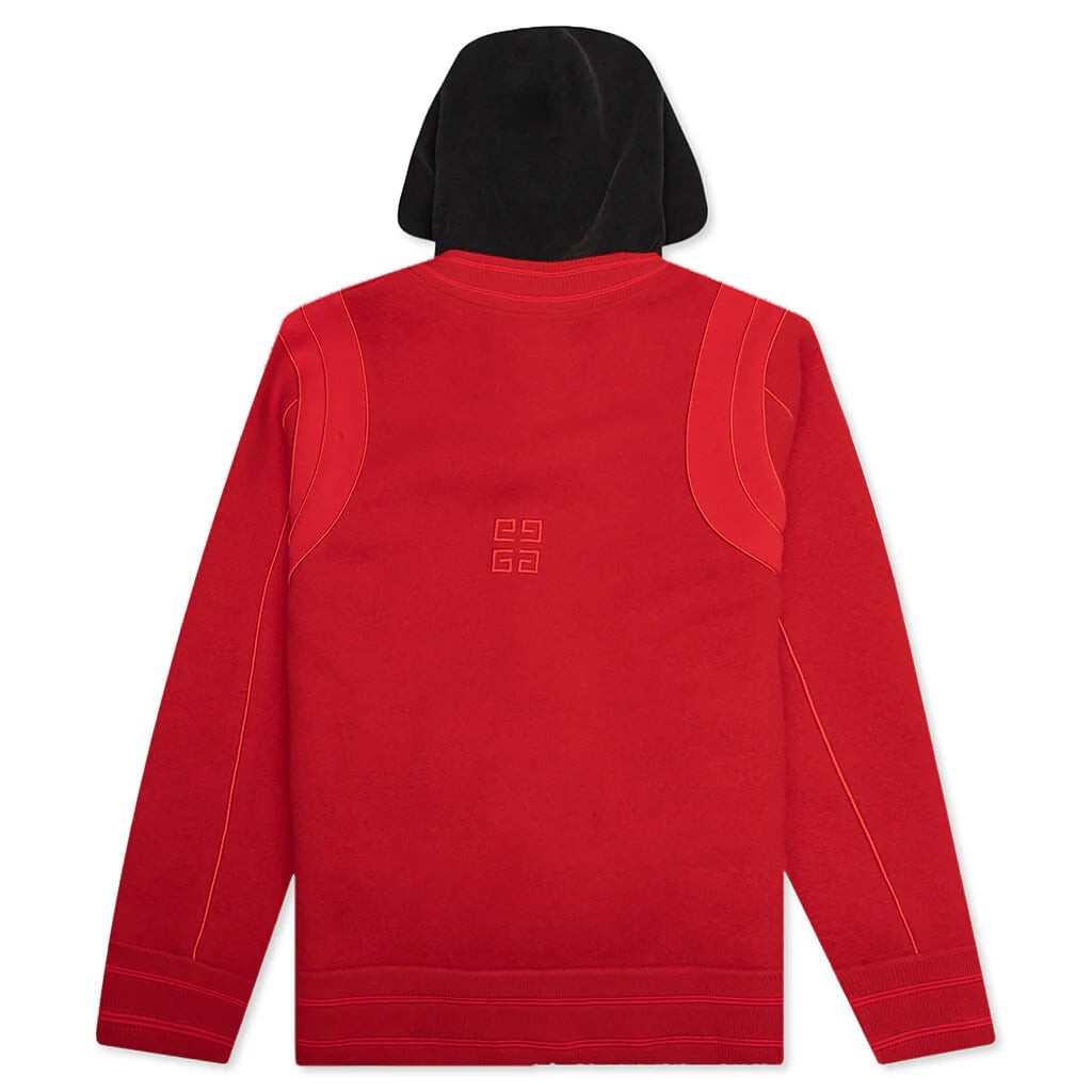 Givenchy Embroidered Varsity Jacket /Red