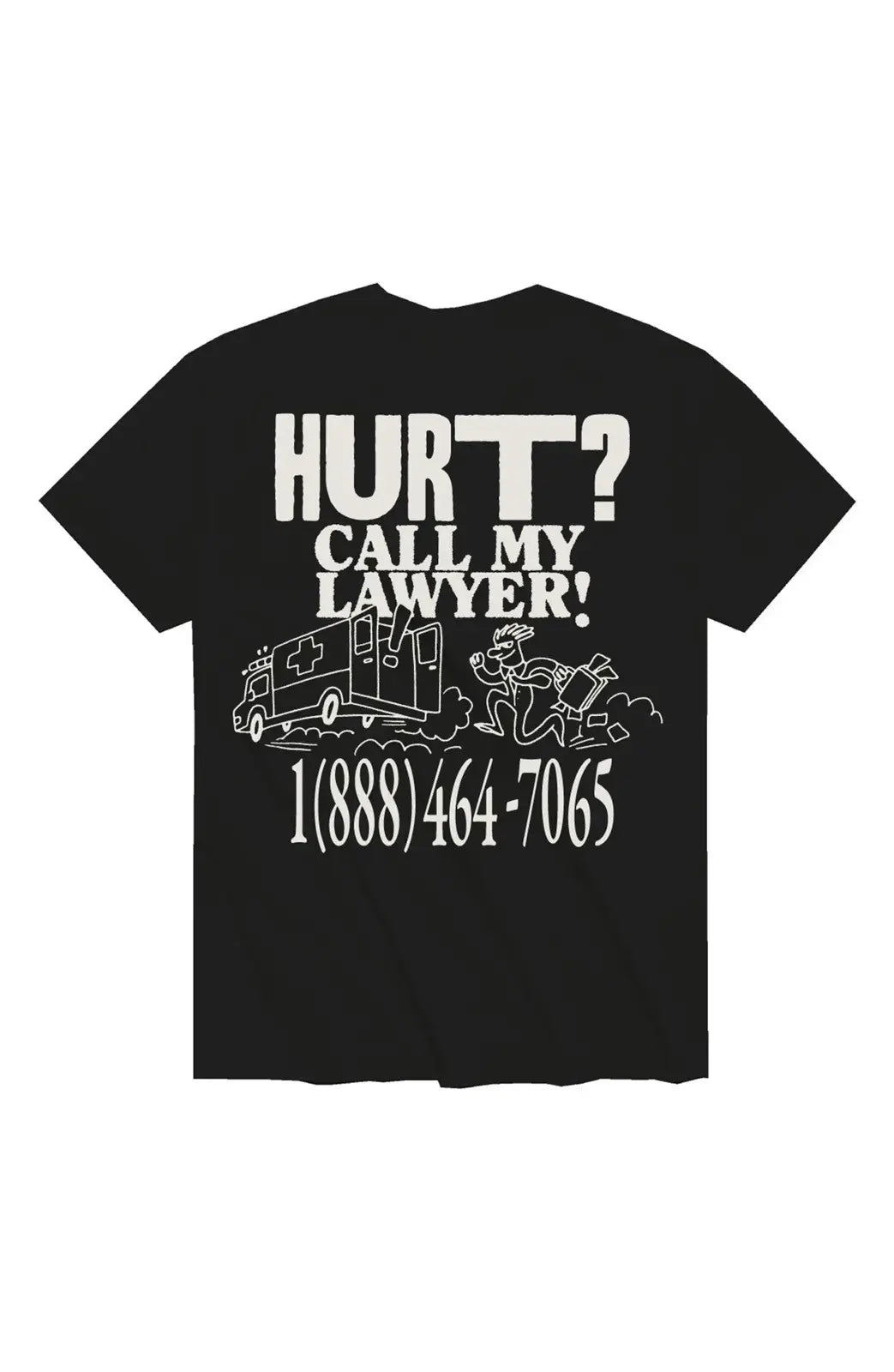 Chinatown Market Call My Lawyer T-Shirt-Black